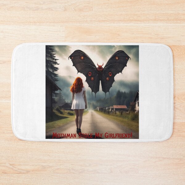 Item preview, Mothman Stole My Girlfriend! designed and sold by FatCatStudios.