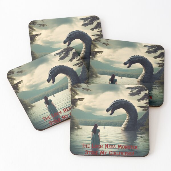 Item preview, Loch Ness Monster Stole My Girlfriend! designed and sold by FatCatStudios.