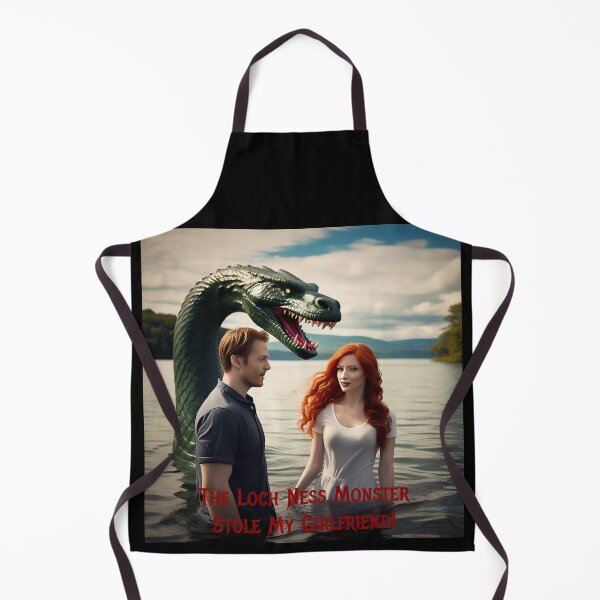 Item preview, Loch Ness Monster Stole My Girlfriend! designed and sold by FatCatStudios.