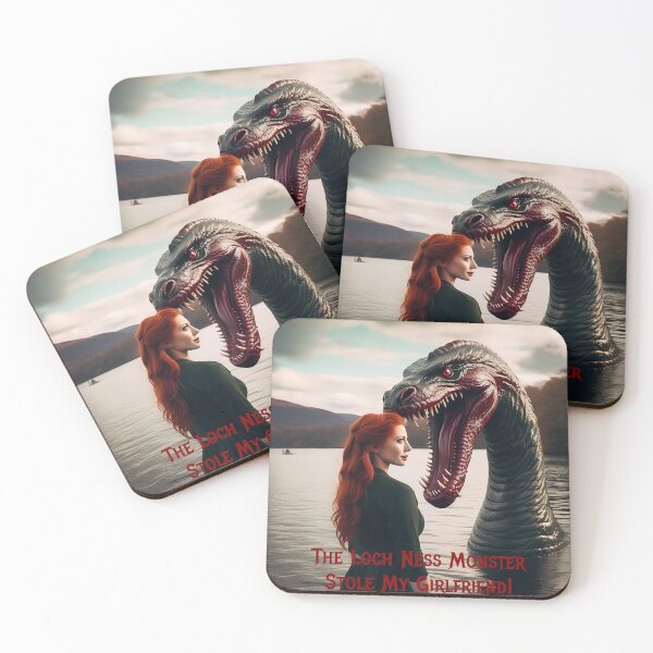 Item preview, Loch Ness Monster Stole My Girlfriend! designed and sold by FatCatStudios.