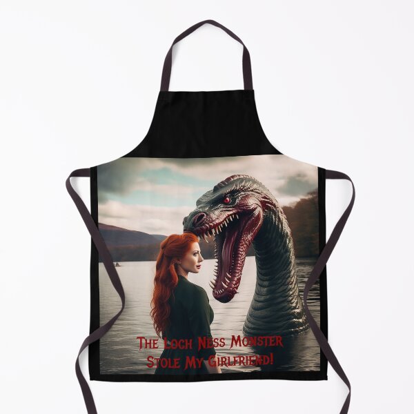 Item preview, Loch Ness Monster Stole My Girlfriend! designed and sold by FatCatStudios.