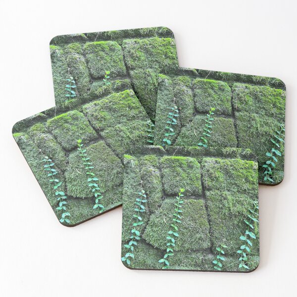 Item preview, Moss and Vine Covered Stone Wall designed and sold by YemmyZImages.
