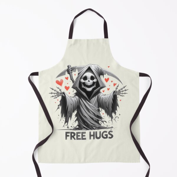 Item preview, Gothic Love Reaper Free Hugs | Trendy Dark Humor designed and sold by RuyaFab.