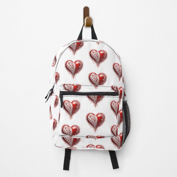Item preview, Red decorated heart designed and sold by MyCraftForYOU.