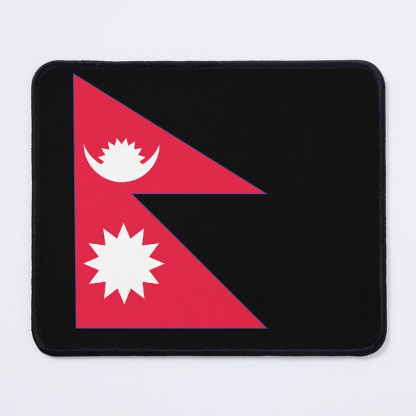 Item preview, Flag of Nepal designed and sold by FlagsandSymbols.