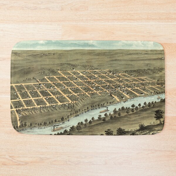 Item preview, Shakopee, Minnesota (1869) designed and sold by allhistory.