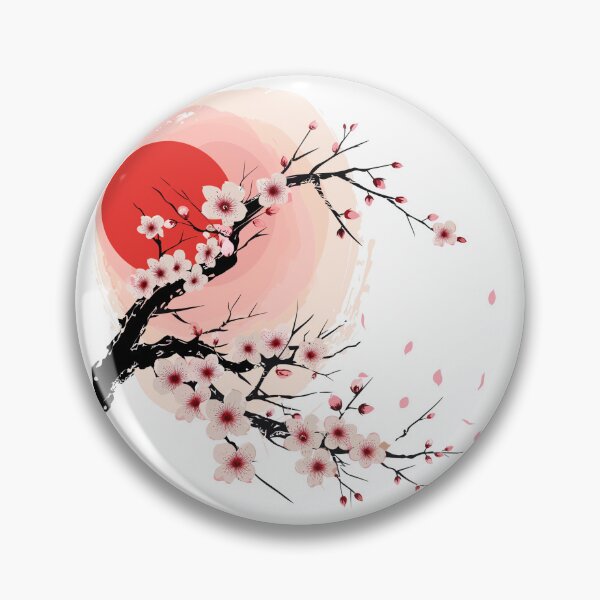 Item preview, Japanese Sakura Graphic Vintage Cherry Blossom Sakura Tree, Sakura Flowers, Sakura Art, Sakura Petals designed and sold by enjoytheshirt.