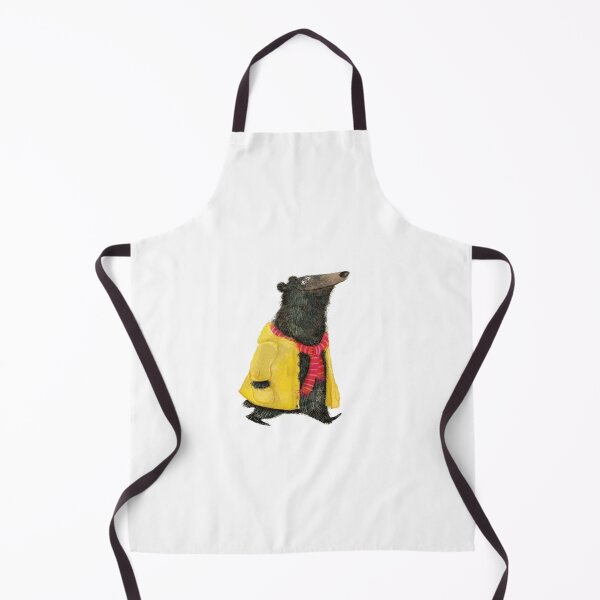 Item preview, teddy bear in a yellow raincoat designed and sold by MuciMuki.