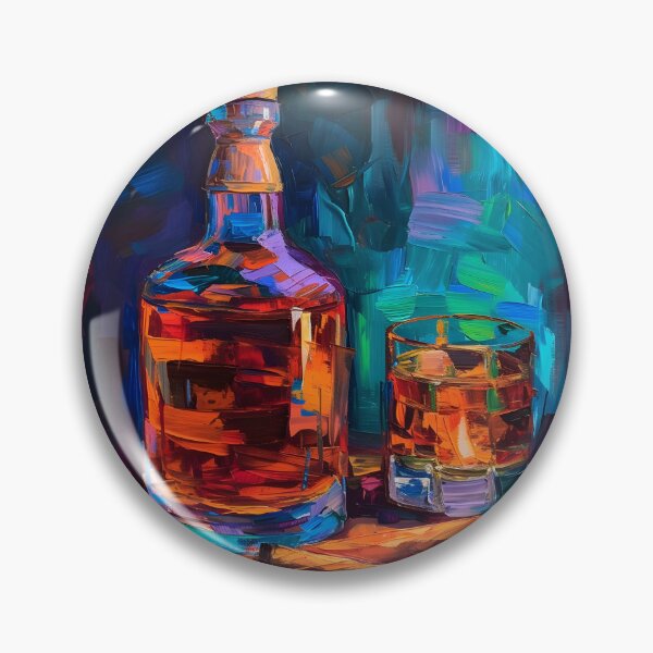 Artikelvorschau, Tango of Tones – Eine Whisky-Zigarren-Impasto-Feier mit Bold Strokes Generative AI entworfen und verkauft von OlfactoART Studio.