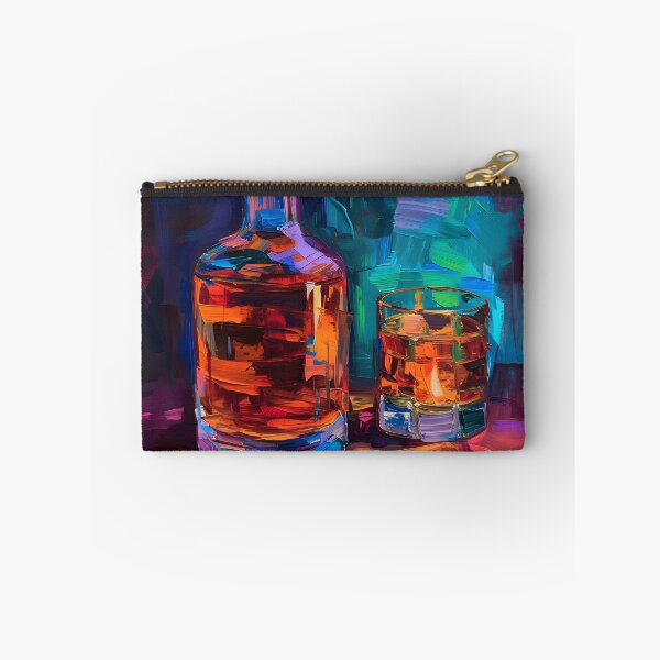 Artikelvorschau, Tango of Tones – Eine Whisky-Zigarren-Impasto-Feier mit Bold Strokes Generative AI entworfen und verkauft von OlfactoART Studio.