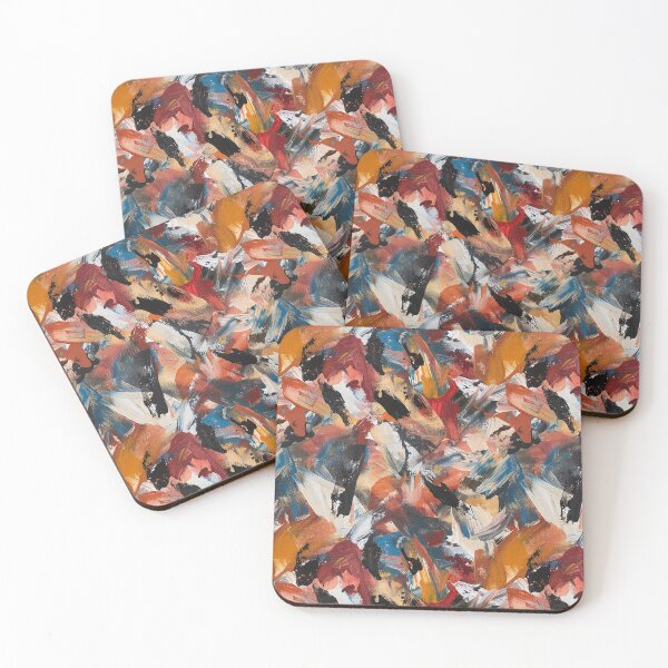 Item preview, Abstract Composition, Paint Brushes, Seamless Pattern designed and sold by patternicco.