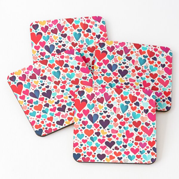 Item preview, Elegant Love Bliss: Hearts Modern designed and sold by Health And Fitness Posts e-Store.