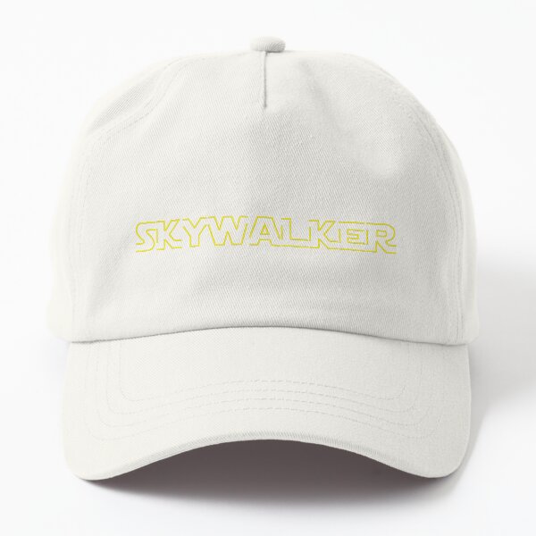 Vista previa del artículo con la obra «Texto amarillo de Skywalker», diseñado y vendido por WhiteShirtGuy.