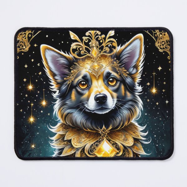 Item preview, Golden Elegance Dog designed and sold by cyberartstudiox.