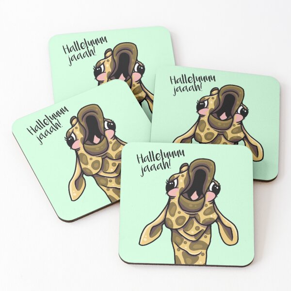 Item preview, singing giraffe - Hallelujah designed and sold by ChrisCelCraft.