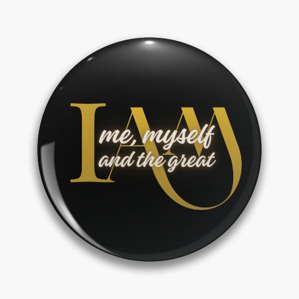Item preview, Me, Myself And The Great I AM - Inspirational GOD and me Design designed and sold by GEM STYLE.