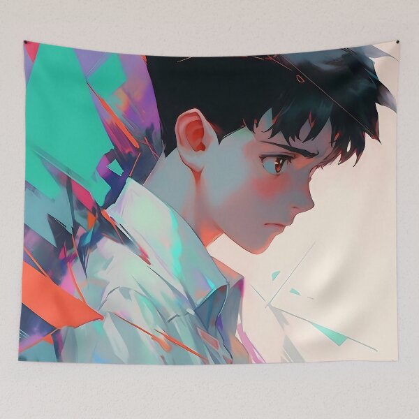 Item preview, Evangelion Chronicles: Mechs, Apocalyptic Drama, and Anime-Manga Fusion Artistry designed and sold by InsaneLEDP1994.