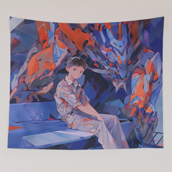 Item preview, Evangelion Chronicles: Mechs, Apocalyptic Drama, and Anime-Manga Fusion Artistry designed and sold by InsaneLEDP1994.