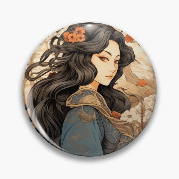 Item preview, Traditional Japanese Ukiyo-e Geisha designed and sold by ArtstyleAlchemy.