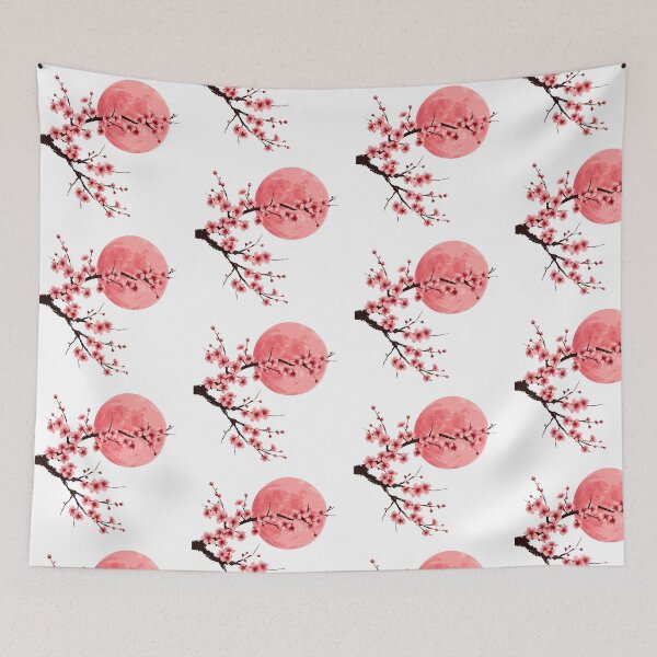 Item preview, Japanese Sakura Graphic Vintage Cherry Blossom Sakura Tree, Sakura Flowers, Sakura Art, Sakura Petals designed and sold by enjoytheshirt.