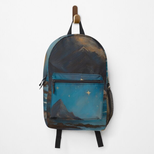 Item preview, Abstract Artwork of the Mysterious Night Sky | Vintage Art designed and sold by JM-ESTONIA.