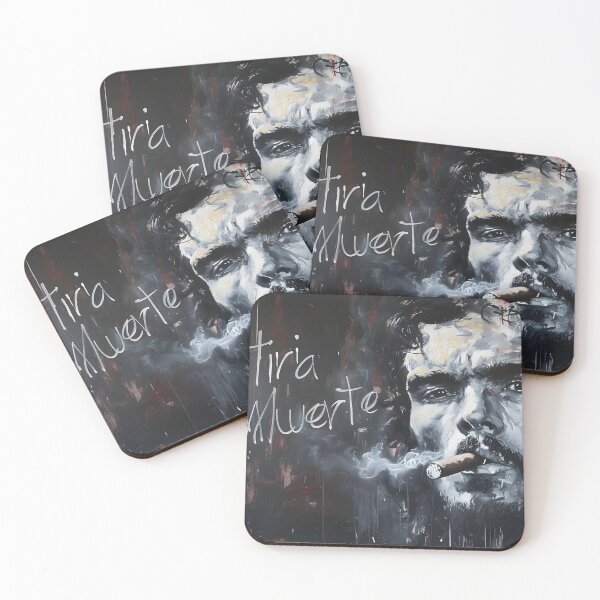 Item preview, Revolutionary Rhapsody- Che Guevara's Essence Unleashed through Monochromatic Vigor and Cigar Symphony designed and sold by OlfactoART Studio.