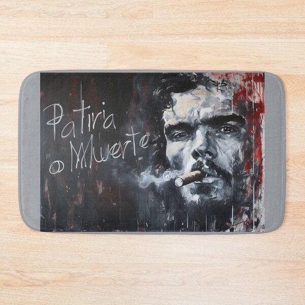 Item preview, Revolutionary Rhapsody- Che Guevara's Essence Unleashed through Monochromatic Vigor and Cigar Symphony designed and sold by OlfactoART Studio.