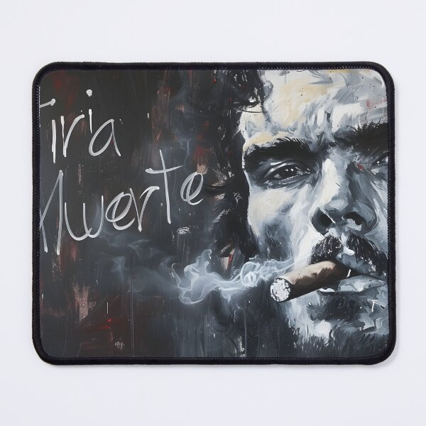 Item preview, Revolutionary Rhapsody- Che Guevara's Essence Unleashed through Monochromatic Vigor and Cigar Symphony designed and sold by OlfactoART Studio.