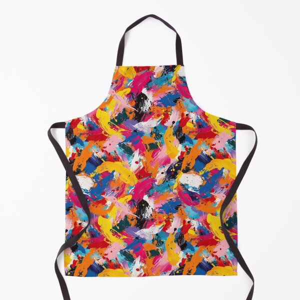 Item preview, Abstract Composition, Vibrant Brush, Seamless Pattern designed and sold by patternicco.
