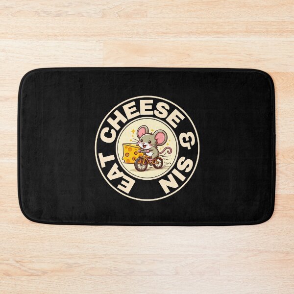 Item preview, Eat Cheese And Sin designed and sold by OnTheTrend.