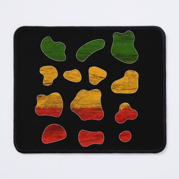Item preview, Abstract Shapes with African Rasta Colors  designed and sold by Logiamerch.