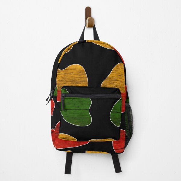 Item preview, Abstract Shapes with African Rasta Colors designed and sold by Logiamerch.