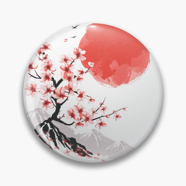 Item preview, Japanese Sakura Graphic Vintage Cherry Blossom Sakura Tree, Sakura Flowers, Sakura Art, Sakura Petals designed and sold by enjoytheshirt.