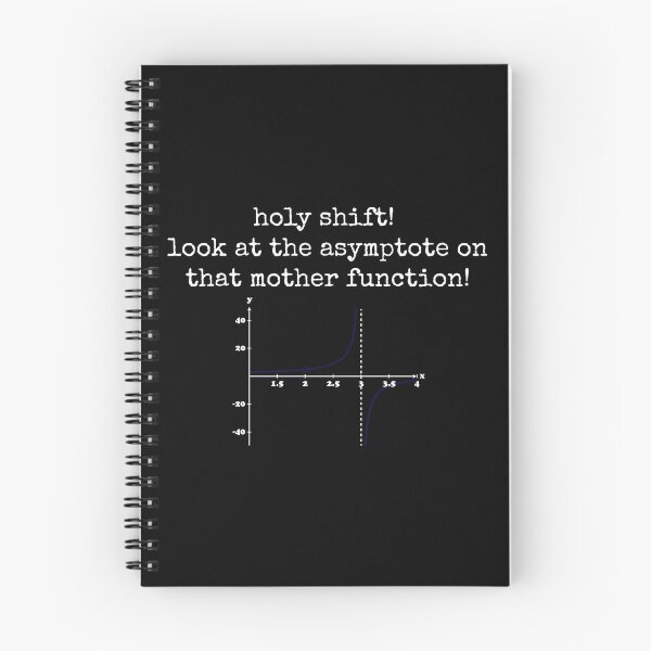 Item preview, Holy Shift! Look At The Asymptote On That Mother Function! designed and sold by ScienceCorner.