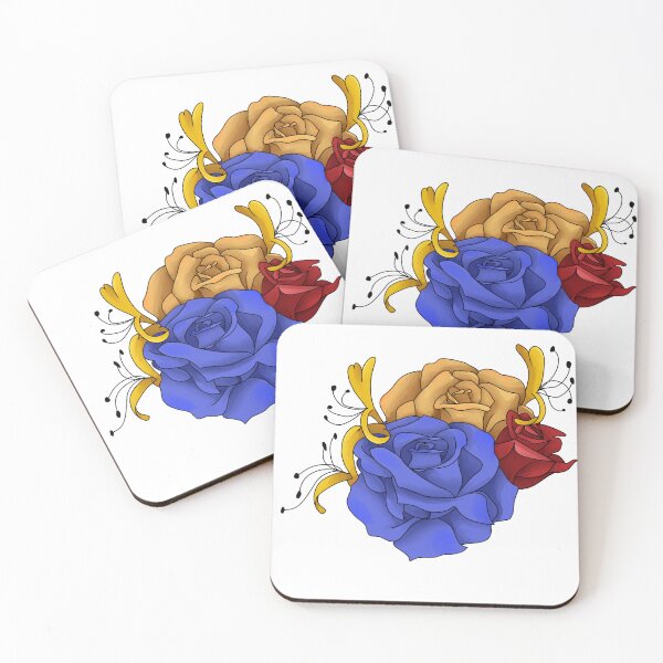 Item preview, Rose and Honeysickle designed and sold by Fuyu-Kitsune.