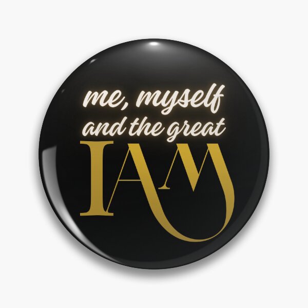 Item preview, Me, Myself And The Great I AM - Inspirational GOD and me Design designed and sold by GEM STYLE.