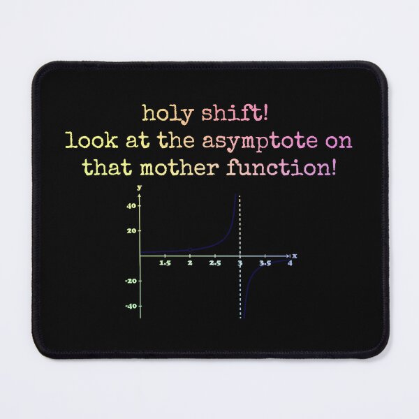 Item preview, Holy Shift! Look At The Asymptote On That Mother Function! designed and sold by ScienceCorner.