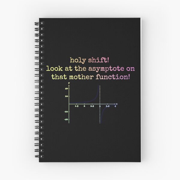 Item preview, Holy Shift! Look At The Asymptote On That Mother Function! designed and sold by ScienceCorner.
