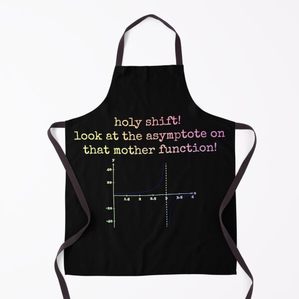 Item preview, Holy Shift! Look At The Asymptote On That Mother Function! designed and sold by ScienceCorner.