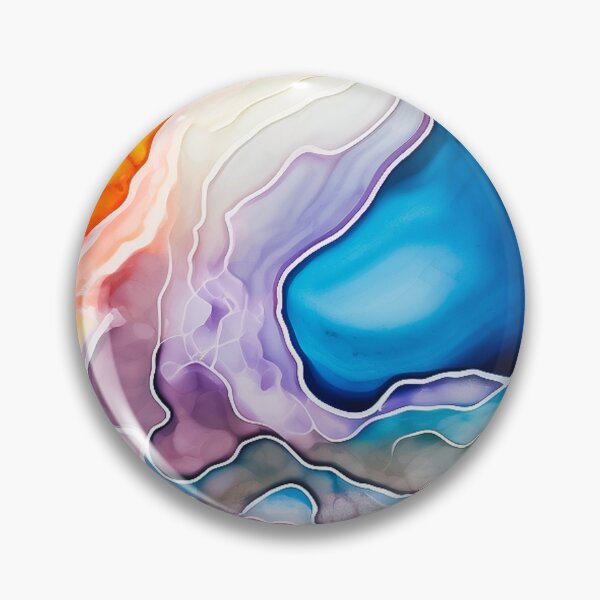 Item preview, Rainbow agate inspired design III designed and sold by TheLandsOfMagic.
