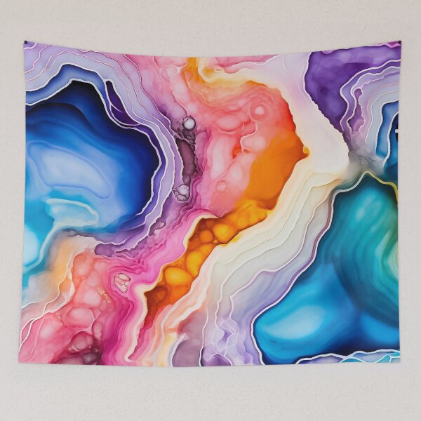 Item preview, Rainbow agate inspired design III designed and sold by TheLandsOfMagic.