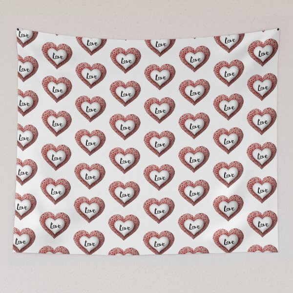 Item preview, Decorated red heart with love designed and sold by MyCraftForYOU.