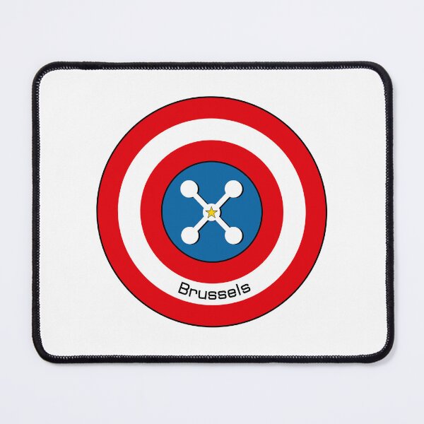 Item preview, Brussels Belgium Atomium EU Europe Flag Beer designed and sold by PB Mary.