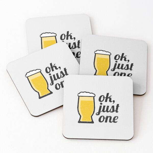 Item preview, Beer: Ok, Just One designed and sold by mooskdesign.
