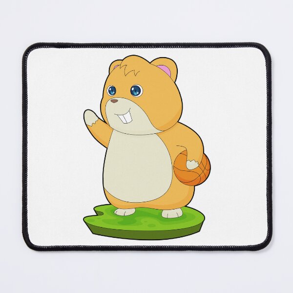 Item preview, Hamster Basketball player Basketball designed and sold by Snabdesign84.