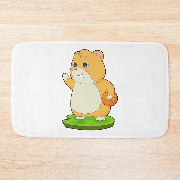 Item preview, Hamster Basketball player Basketball designed and sold by Snabdesign84.
