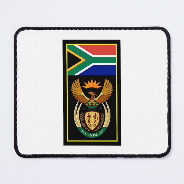 Item preview, South Africa Flag & Coat of arms designed and sold by adamst555.