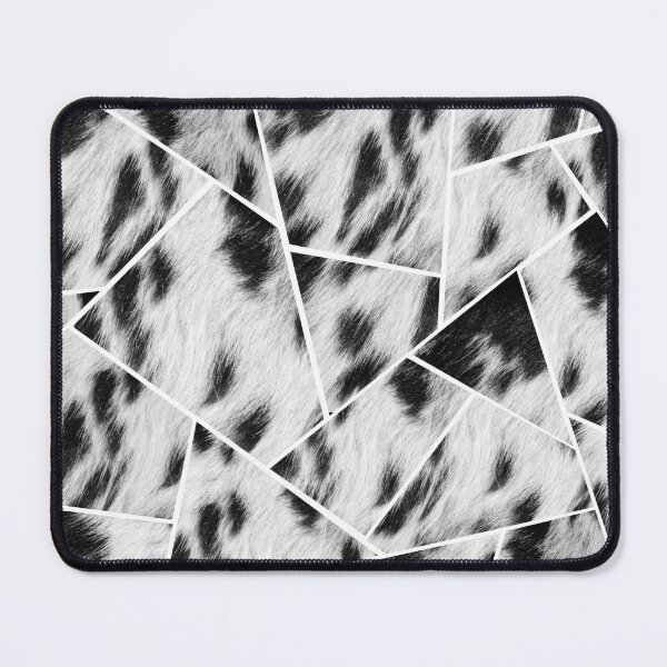 Item preview, Animal Fur Black & White Geometric Glam #1 (Photo of Fur Only - Not Hairy) designed and sold by Anita's & Bella's Art.