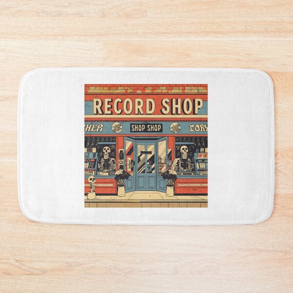 Item preview, Record shop designed and sold by OldSchoolRetro.