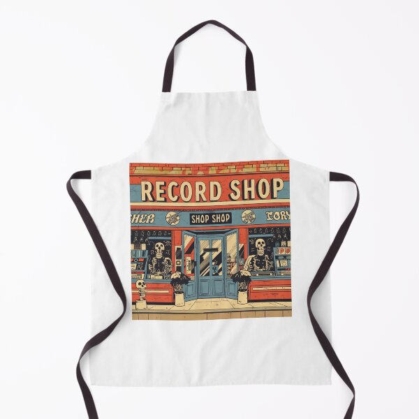 Item preview, Record shop designed and sold by OldSchoolRetro.